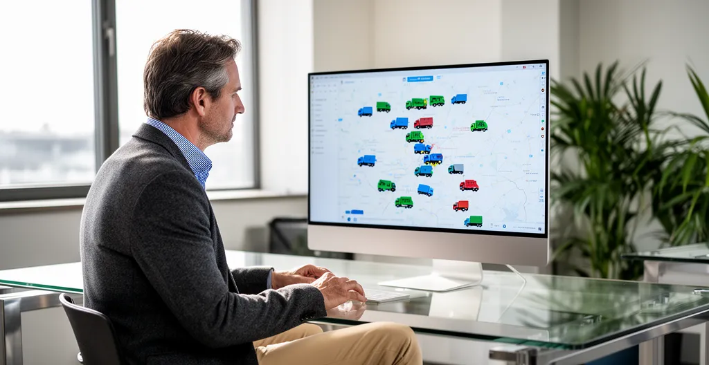 Responsable de parc consultant tableau de bord télématique flotte véhicules